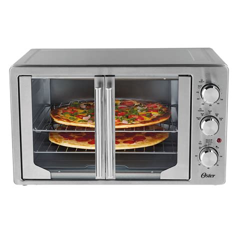 Oster French Door Turbo Convection Toaster Oven wExtra Large Interior, Red. . French door oster oven